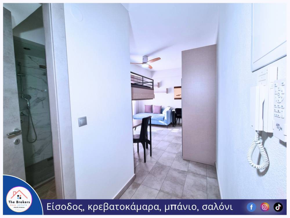 Studio / γκαρσονιέρα 32 τ.μ. πρός ενοικίαση, Θεσσαλονίκη - Κέντρο, 40 Εκκλησιές