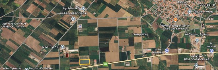 Οικόπεδο 11.500 τ.μ. για πώληση, Εβρος, Αλεξανδρούπολη