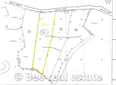 Land plot 810sqm for sale-Milies » Papagianeika