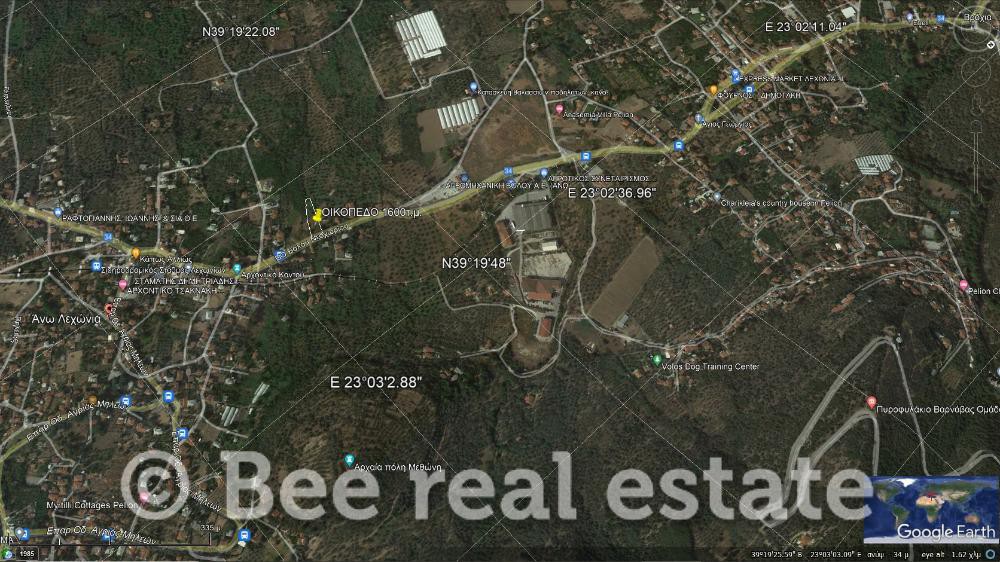 Οικόπεδο 1.600 τ.μ. προς πώληση, Άνω Λεχώνια