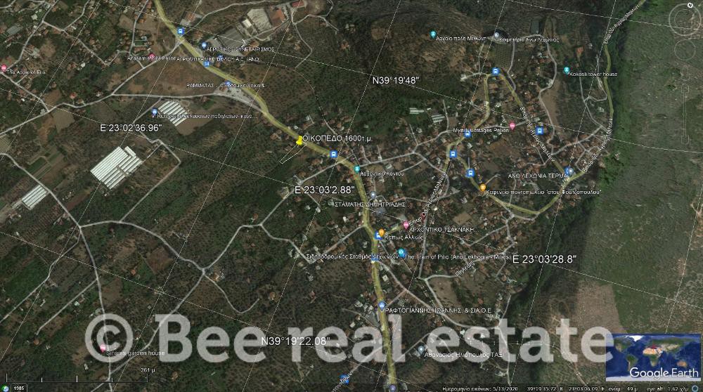 Οικόπεδο 1.600 τ.μ. προς πώληση, Άνω Λεχώνια