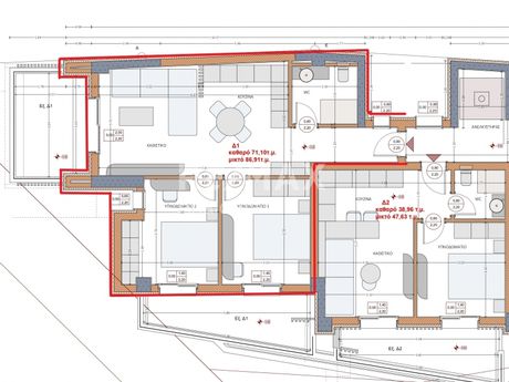 Apartment 87sqm for sale-Thermi » Center Of Thermi