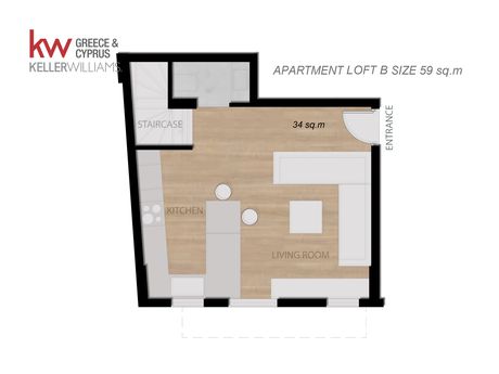 Loft 59τ.μ. για πώληση-Παγκράτι