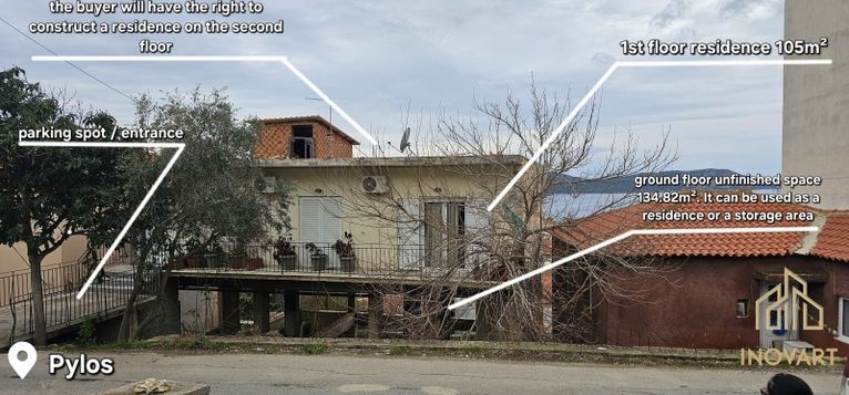 Μονοκατοικία 105 τ.μ. για πώληση, Μεσσηνία, Πύλος