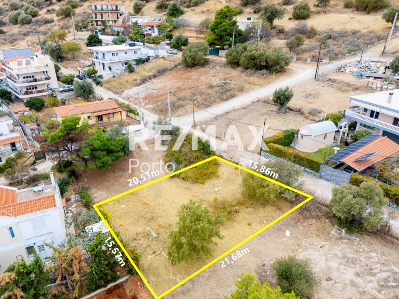 Οικόπεδο 321 τ.μ. πρός πώληση, Αττική - Υπόλοιπο, Μαρκόπουλο