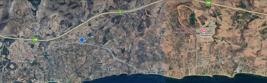 Οικόπεδο 8.831 τ.μ. πρός πώληση, Εβρος, Αλεξανδρούπολη
