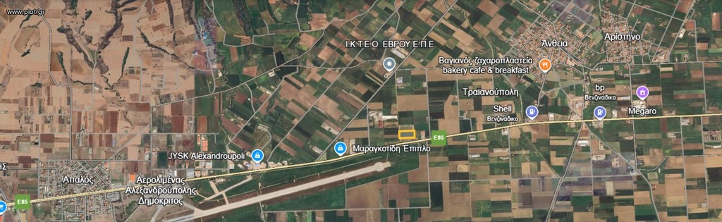 Οικόπεδο 11.500 τ.μ. πρός πώληση, Εβρος, Τραϊανούπολη