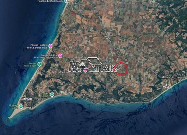 Land plot 1.923 sqm for sale, Chalkidiki, Kassandra