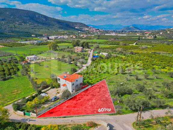 Οικόπεδο 601 τ.μ. για πώληση, Αργολίδα, Ναύπλιο