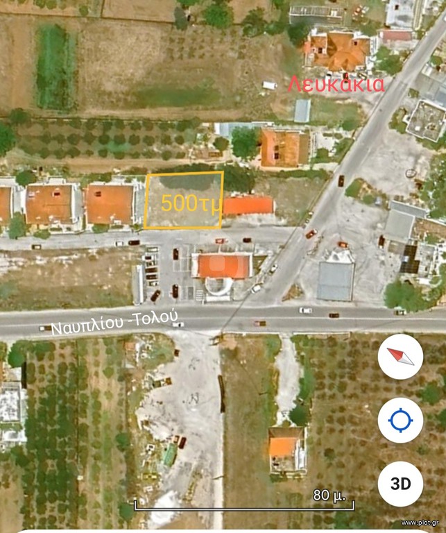 Οικόπεδο 440 τ.μ. για πώληση, Αργολίδα, Ναύπλιο