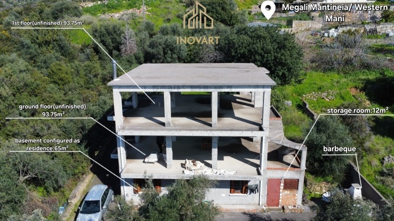 Μονοκατοικία 252 τ.μ. για πώληση, Μεσσηνία, Αβία