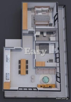 Apartment 56 sqm for sale, Piraeus Suburbs, Tavros