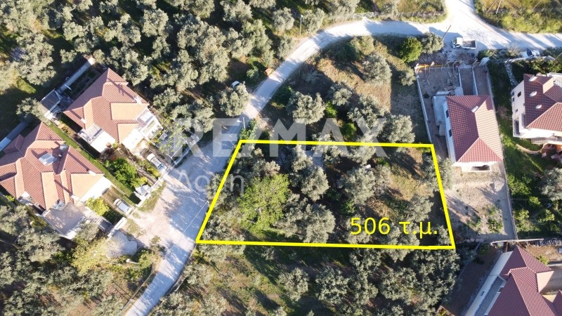Οικόπεδο 506,60 τ.μ. πρός πώληση, Μαγνησία, Αγριά