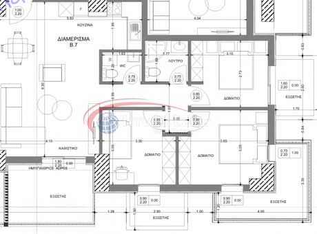 Apartment 85sqm for sale-Stavroupoli » Nikopoli