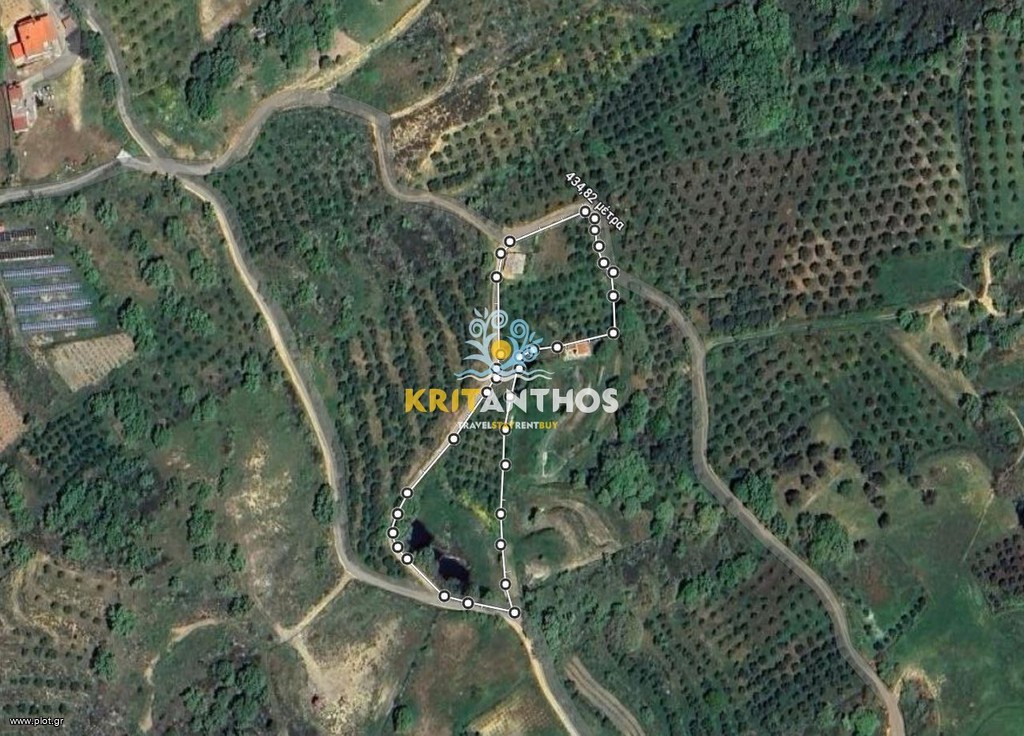 Land plot 5.100 sqm for sale, Rethymno Prefecture, Rethimno