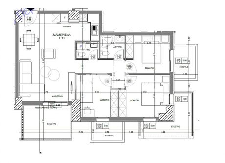 Apartment 85sqm for sale-Stavroupoli » Nikopoli