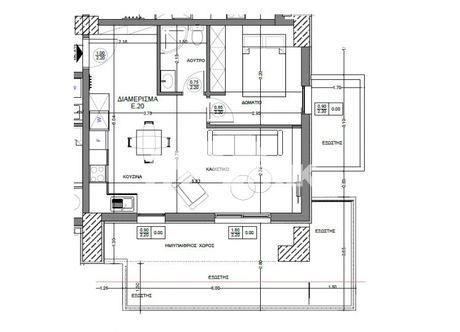 Apartment 52sqm for sale-Stavroupoli » Nikopoli