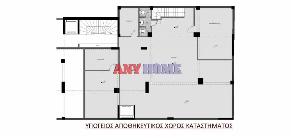 Κατάστημα 381 τ.μ. προς ενοικίαση, Άγιος Γιώργιος - Τρωάδα