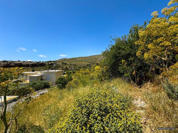 Land plot 203 sqm for sale, Rethymno Prefecture, Lampi