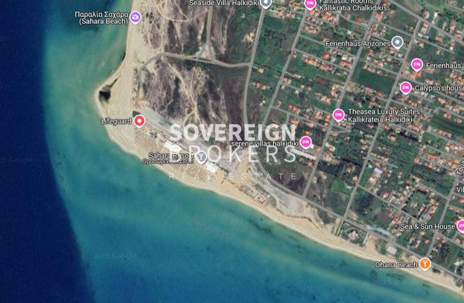 Land plot 284 sqm for sale, Chalkidiki, Kallikrateia