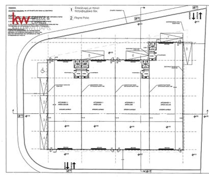 Warehouse 336sqm for rent-Pyla