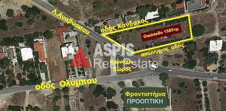 Οικόπεδο 1.585τ.μ. για ενοικίαση-Καλύβια θορικού