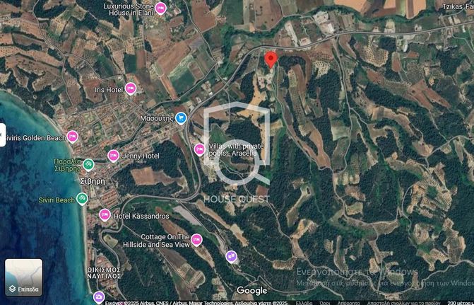 Αγροτεμάχια 4.142 τ.μ. για πώληση, Χαλκιδική, Κασσάνδρα
