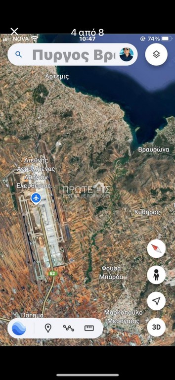 Οικόπεδο 4.540 τ.μ. πρός πώληση, Αττική - Υπόλοιπο, Μαρκόπουλο