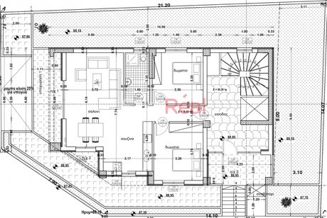 Apartment 100sqm for sale-Pylea » Center