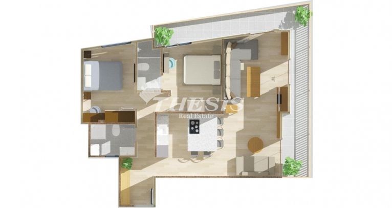Apartment 77 sqm for sale, Athens - Center, Pagkrati