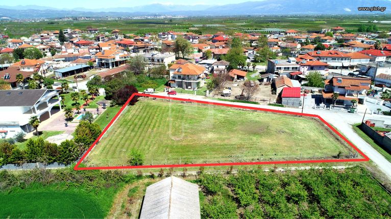 Land plot 2.200 sqm for sale, Pella, Skidra
