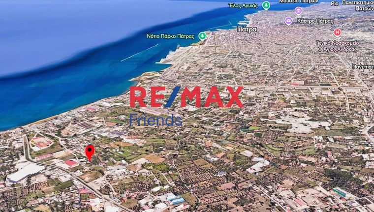 Land plot 340 sqm for sale, Achaia, Paralia