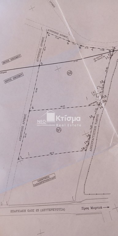 Οικόπεδο 3.755 τ.μ. προς πώληση, Άγιος Ηλίας Πύργου