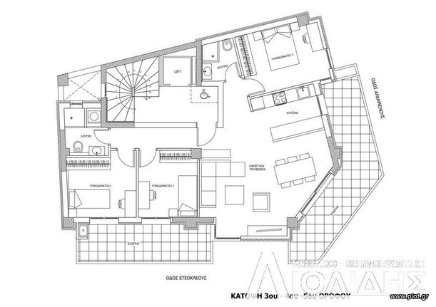Apartment 134 sqm for sale, Thessaloniki - Center, Charilaou