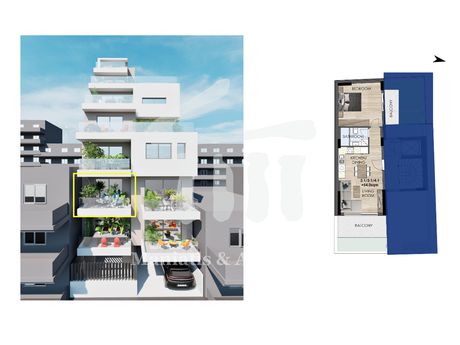Apartment 52sqm for sale-Chatzikiriakeio