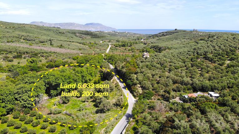 Οικόπεδο 6.033 τ.μ. για πώληση, Ν. Ρεθύμνου, Λάππα