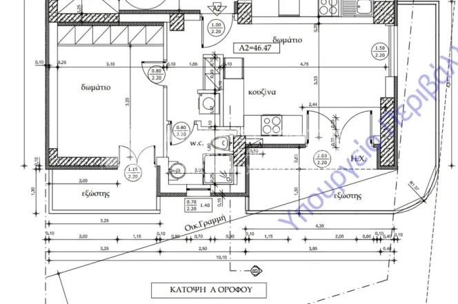 Διαμέρισμα 47 τ.μ. πρός πώληση, Μαγνησία, Βόλος