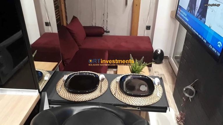 Studio 27 sqm for rent, Thessaloniki - Center, Kamara