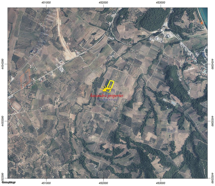 Αγροτεμάχια 13.300 τ.μ. πρός πώληση, Χαλκιδική, Κασσάνδρα