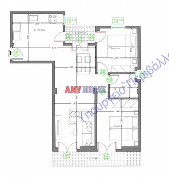 Apartment 65sqm for sale-Nea Paralia