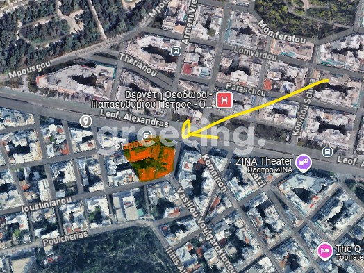 Οικόπεδο 630 τ.μ. προς πώληση, Εξάρχεια - Νεάπολη