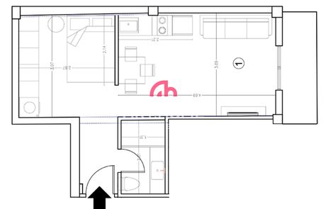 Studio 39sqm for sale-Kato Toumpa