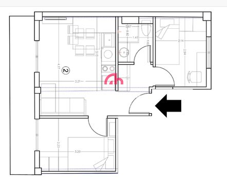 Apartment 45sqm for sale-Kato Toumpa