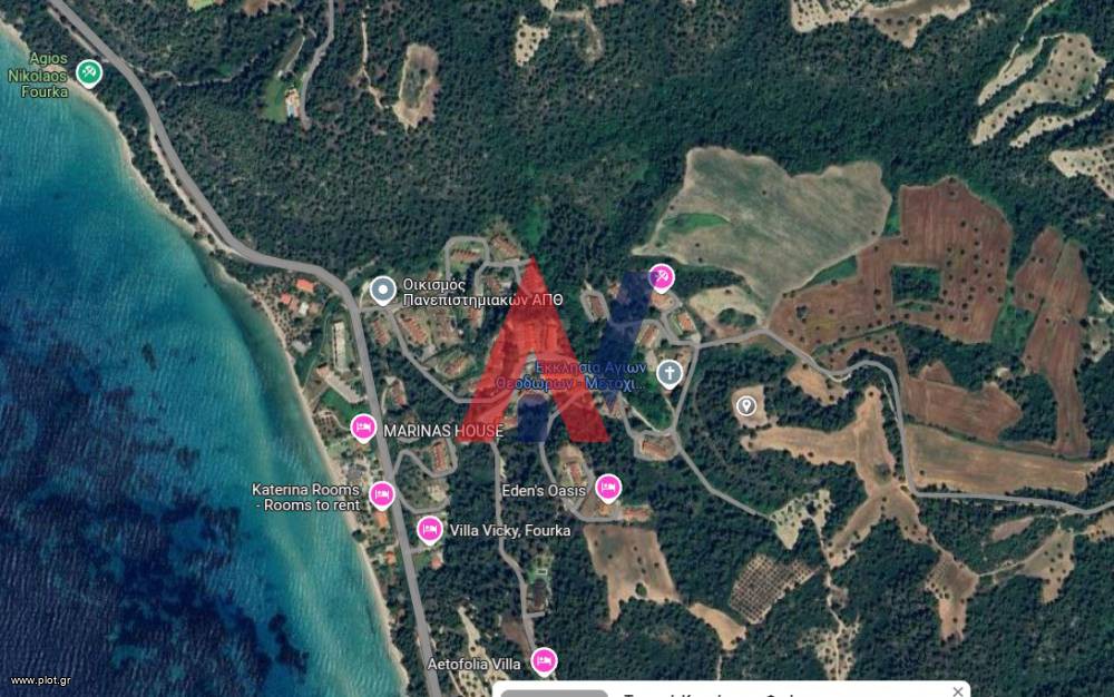 Αγροτεμάχια 4.100 τ.μ. προς πώληση, Σκάλα Φούρκας