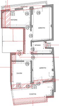 Apartment 70sqm for sale-Ippokratio