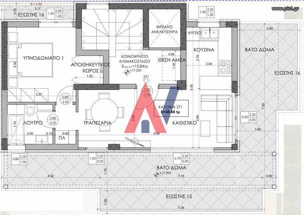 Διαμέρισμα 48 τ.μ. για πώληση, Αθήνα - Νότια Προάστια, Καισαριανή