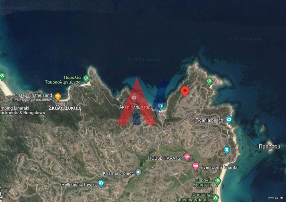 Οικόπεδο 500 τ.μ. προς πώληση, Καλαμίτσι Τορώνης