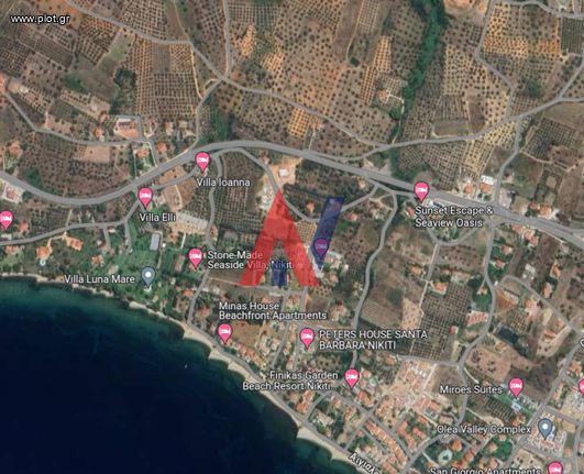 Parcel 960 sqm for sale, Chalkidiki, Sithonia