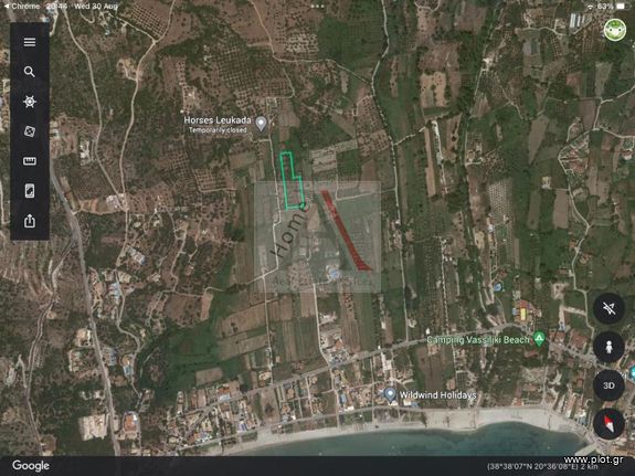 Αγροτεμάχια 4.058 τ.μ. για πώληση, Ν. Λευκάδας, Λευκάδα