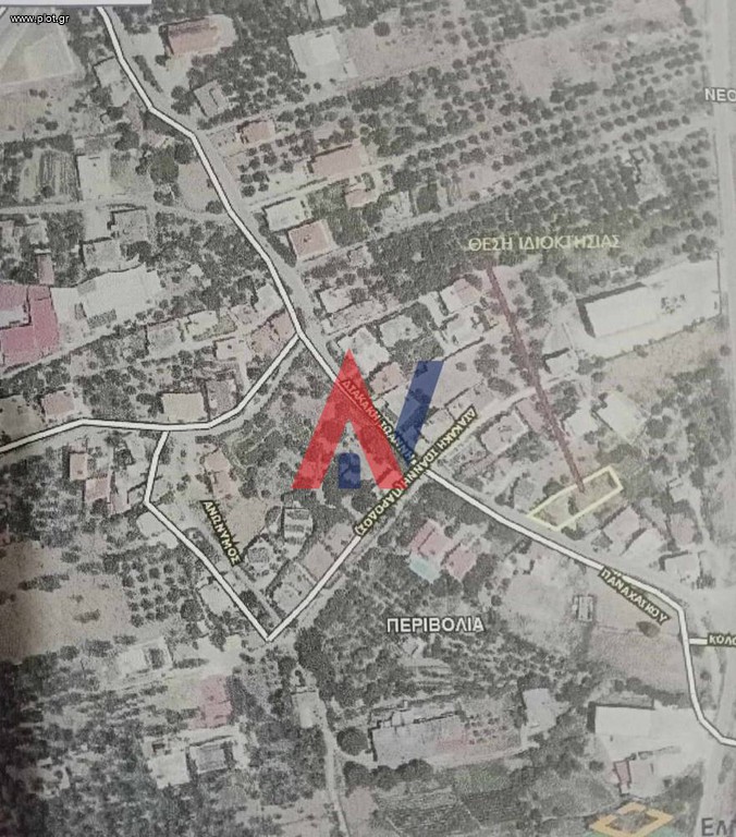 Οικόπεδο 381 τ.μ. προς πώληση, Περιβόλια Πάτρας